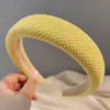 2025 Nova Faixa de Cabelo de Luxo Leve de Alta Qualidade para Mulheres, Topo Craniano Alto, Carimbo de Cabelo de Verão, Pacote de Cabelo Dopamina, Headband, Acessório de Cabeça de Celebridade da Internet