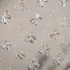 Adesivos para Nail Art Padrão Formiga Adesivos para Unhas Laço Luxo Leve Exquisite Estilo Chanel Decorações de Unhas Fábrica de Origem Yt8637