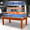 Mesa de Bilhar Integrada, Mesa de Bilhar Multifuncional para Interior, Mesa de Tênis de Mesa, Mesa Padrão para Hóquei no Gelo Americano para Adultos, Le De Zhu