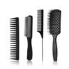 Peine de Peluquería Transfronterizo Amazon Peine de Masaje con Bolsa de Aire Peine de Tabla Grande Shun Cabello Seco y Húmedo Doble Uso Set de Peine de Cola de Cuchillo Grande