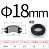 Anillo de goma protector de doble cara para bobina de cable, anillo de goma sobre cable, anillo de sellado de goma, funda, anillo protector de cable para caja de distribución, manguito para orificio