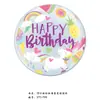 Nuevo Globo Redondo de Aluminio de 18 Pulgadas Decoración para Fiesta de Cumpleaños Boda Fabricante Mayorista de Patrones de Globos de Papel de Aluminio