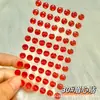 Cara Cara Autoadhesivo Maquillaje Pegatina Ceja Diamante Pegatina Bola de Diamante Niños Mariposa Tul Hilo de Seda Escenario Actuación