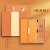 Conjunto de Caixa de Presente de Caderno de Negócios de Escritório de Alta Qualidade A5 para Reuniões de Escritório Corporativo e Cadernos de Estudante com Logo Personalizado