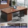 Mesa de escritório, mesa executiva, estação de trabalho individual, mesa para funcionários, conjunto simples de mesa e cadeira de escritório, mesa para computador de mesa para gerentes