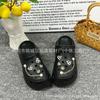 Charms para Zapatos Croc Accesorios Cuadros Corazón Decoraciones para Zapatos Hebilla de Zapato Hebilla Decorativa Accesorios DIY para Pantuflas Cadena de Diseño Hebilla de Zapato