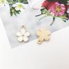 1 Colgante de Aleación Goteando Aceite Blanco Astronauta Estrella de Mar Mariposa Gato DIY Estilo Coreano Pulsera Collar Accesorios de Joyería