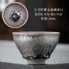 Jianyang Jianzhan Horno Cerámico Cambio de Esmalte Gotas de Aceite Mineral Crudo Neumático de Hierro Copa Maestra Taza de Té Kung Fu Taza para Degustación de Té Juego de Té Tazón de Té