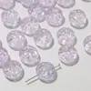 10 Cuentas de Gelatina de Verano Vidrio Transparente Patrón Doble Recto Cuentas Pulsera de Cuentas de Vidrio Cuentas Sueltas DIY Hecho a Mano
