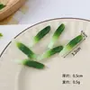 Accesorios de comida y juegos para hacer uno mismo Material para ollas calientes Polvo de caracol Traje de cangrejo de río Bolas de caupí Huevo frito Bolsa de material hecha a mano