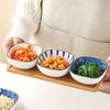 Platito de Cerámica para Sabor Pequeño Japonés Bajo Esmalte Cuadrado Plato de Postre Vajilla de Mesa de Cocina de Restaurante Plato para Salsas Tazón para Condimentos y Snacks