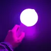 Luz de mano de bola para concierto, accesorios de animación, luz de mano emisora de luz, control remoto, 15 colores, palo de soporte, barra de luz, ventilador de soporte, bola de luz