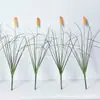 Cauda de Cachorro Simulada Grama Lagarta Capim-dos-pântanos Decoração Suave para Casa Grama Artificial Ornamentos de Grama Cebola Simulada Atacado