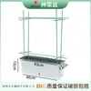 Maceta Rectangular Estrecha para Balcón, Repisa de Ventana, Maceta Estrecha para Cultivo de Verduras, Maceta Suculenta para Jardinería Casera, Maceta de Autoriego para Cebollas