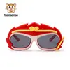 Gafas de Sol para Niños Dibujos Animados Estilo Sun Wukong Gafas de Sol Polarizadas de Silicona Suave para Hombre Decoración Exterior para Niñas Venta Directa de Fábrica