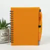 Cuaderno de Espiral de Polipropileno de Colores Transfronterizo con Forma en Stock A6 Bloc de Notas Simple para Estudiantes Cuaderno Personalizado en Lotes Pequeños