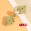 Botones de cheongsam, botones de melocotón perlado, botones de tela hechos a mano, botones decorativos de estilo chino retro, botones de corazón de melocotón para traje Tang de la dinastía Han