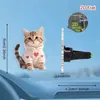 Lindo Clip de Perfume para Ventilación de Coche de Gato Gatito Acrílico Decoración de Coche Accesorio de Interior Adorno de Fragancia