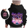 2025 Nueva Tendencia K-Pop Chicas Cazadoras Ropa Periférica Sudaderas con Capucha para Niños y Niñas Otoño Nueva Sudaderas con Capucha