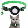 Venta caliente transfronteriza collar para gato Airtag con Cascabel collar Airtag con huella reflectante colgante de dirección con película