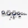 Tuerca de seguridad autoblocante de acero inoxidable 304 tuerca de seguridad 201 tuerca de seguridad M3M4M5M6M8M10M12M14M16