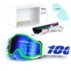 Set de Casco de Motocicleta Clásico en Stock, Gafas Todoterreno, Gafas de Exterior a Prueba de Viento, Gafas de Esquí UV, Gafas de Montar