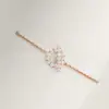 Aijia Mash Xianglian Xiao Q Xianglian Nariz de Porco Espesso Banhado a Ouro Real 18k Prata Esterlina Montado à Mão Corrente de Clavícula com Diamantes Completos Transmissão ao Vivo Dropshipping