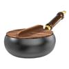 Olla de hierro forjado antigua transfronteriza hecha a mano, sartén antiadherente saludable para el hogar, wok, olla de leche, olla de hierro pequeña