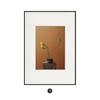 Pintura decorativa tripla estilo tronco de árvore para sala de estar, estilo nórdico ins, mural para parede de fundo de sofá, decoração suave para casa, pintura para pendurar