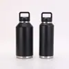 Nueva taza de acero inoxidable 304 con aislamiento al vacío, botella de agua para viajes al aire libre, deportes, con asa, tetera espacial estilo americano de gran capacidad
