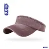 Sombrero de Vaquero sin Copa Nuevo Estilo Primavera y Verano, Sombrero Retro Lavado Hueco para Protección Solar para Mujeres, Sombrero de Sombrilla para Ciclismo al Aire Libre