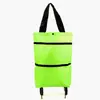 Compras Direto da Fábrica Atacado Carrinho de Compras Supermercado Carrinho Fashion Bolsa Dobrável Bolsa Doméstica para Mercearia Pode Adicionar Logo Bolsa para Mudança e Embalagem