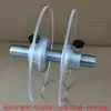 Sujetalabeles para Máquina Etiquetadora, Bandeja de Bloqueo de Material, Barrera Transparente de Acrílico, Placa de Presión con Resorte de Aleación de Aluminio, Soporte para Colgar Etiquetas