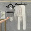 Ropa Deportiva a Prueba de Golpes con Espalda en I para Mujer, Conjunto de Ropa Deportiva de Color Contrastante y Espalda Bonita para Correr y Yoga, Dos Piezas Estilo Nuevo