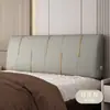Almofada de cabeceira, encosto duplo com acolchoamento macio, almofada de cama tatami, capa removível e lavável para cabeceira de cama, almofada de encosto simples e grande, fronha