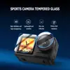 Adecuado para Dji Action Camera Action5Pro Película Protectora de Pantalla Película Templada para Pantalla y Lente Anti-Arañazos