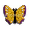 Ventas Directas de Fábrica Serie de Mariposas Coloridas Zuecos Accesorios DIY Flor de Zapato de Goma Suave PVC Hebilla de Zapato Flor de Zapato Accesorios para Zapatos Croc