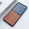 Funda para Teléfono Móvil Honor Magic V Flip2 de Cuero con Carcasa Dura Vflip para Hombres de Negocios Moda de Gama Alta Cubierta Protectora