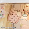 Cesta de lavandería de lunares para mesita de noche, almacenamiento para dormitorio, gran capacidad, cesta de lavandería para baño, redonda, plegable, para dormitorio