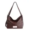 Bolsa de Axila de Luxo para Mulheres, Novo Modelo 2025, Design de Nicho, Bolsa de Ombro Transversal Original, Bolsa Tote Estilo Motociclista