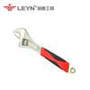Fabricante de Herramientas Liyinger Venta al por Mayor Llave Ajustable Manual de Boca Abierta Multifuncional de 6-15 pulgadas Bicolor con Mango de Plástico, Engrosada y Duradera