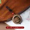Sândalo Verde Personalizado Doze Signos do Zodíaco Estilo Casal Bolsa Chaveiro Corrente de Pingente Pendente para Gancho de Celular de Carro