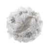 Buquê de Botões de Flor de Alto Padrão, Buquê da Noiva, Buquê de Casamento, Buquê de Botões de Flor Moderno de Alto Padrão