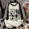 2026 Verano Nuevo Ins Marca de Moda Camiseta de Manga Corta con Tres Rayas Unisex Estilo Universitario Pareja Versátil Top de Moda