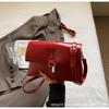 Bolsa Satchel Sela Personalizada de Moda Casual Retrô para Mulheres 2025 Primavera Nova Tendência Bolsa Transversal de Ombro para Deslocamento