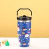 Nuevo Vaso Navideño para Coche de 20 oz de Gran Capacidad 304 Acero Inoxidable Vaso Termo al Vacío Alto Valor de Color Vaso Portátil de Mano