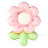 Flor de zapato de resina rosa linda para zapato tipo zueco DIY Accesorios Hebilla Decorativa de Flor de Nube Blanca Arcoíris Venta al por mayor Transfronteriza