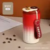 Copo Isolado de Aço Inoxidável 316 com Display de Temperatura Inteligente para Homens e Mulheres Alta Aparência Armazenamento a Frio Café Copo de Água Portátil Presente Venda por Atacado