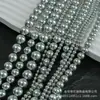 Algodão Pérola Shijia Imitação Fio Estilo Cânhamo Cinza Redondo Pérolas Imitação de Concha Contas Taiti Acessórios para Colar Pulseira DIY Joias