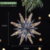Cross-border Natal Novo Transparente Lantejoulas Acrílico Pingente Alce Floco de Neve Árvore de Natal Decoração de Natal